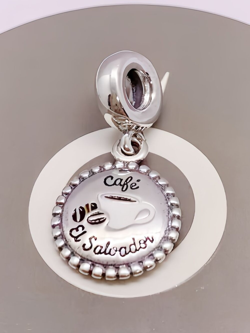Pandora Elevador Lacerda Salvador Cafe Dangle Charms Pendant